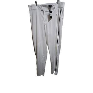 Nike Pants Men's XXL White Green Vapor Select Baseball Sports BQ5489-111 New